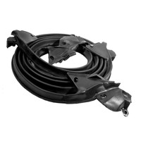 Front Molded Door Seals with Clips.  For 4-door hardtops-LM 12-Z