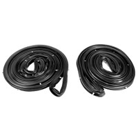 Molded door seals. Exact fit, with clips and mitered ends-LM 132
