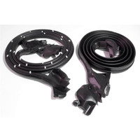Molded Door Seals.  Each is 95-1/2" long.  Pair R&L-LM 16-C