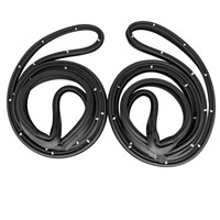 Rear Molded Door Seals.  For 4-door sedan only, with RWD-LM 16-G/S