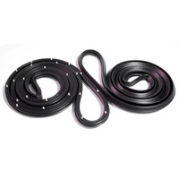 Rear molded door seals. Fits 4-door wagon only, with RWD-LM 16-S/W