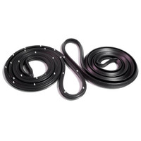Front Molded Door Seals.  For 4-Door Sedan.  Pair R&L-LM 21-H