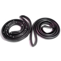Molded Door Seals.  For 2-door sedans with RWD.  Pair R&L-LM 18-O