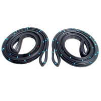 Door Seals for 2-Door Coupe, with Front Wheel Drive.  Pair-LM 18-P
