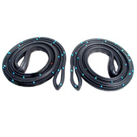Door Seals for 2-Door Coupe, with Front Wheel Drive.  Pair-LM 18-P