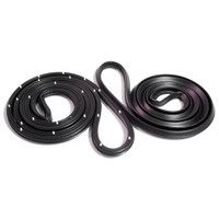 Door Seals, with Clips and Molded Ends.  For 2-Door Sedan-LM 20-O