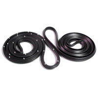 Front Molded Door Seals with Clips.  For 4-Door Sedan-LM 56-A