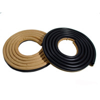 Door Seals for 2-Door Sedan. Tan/Beige(Gold)-LM 23-HTAN