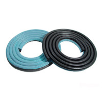 Rear Door Seals for 4-Door Sedan. Aqua/Turquoise-LM 23-KAQU
