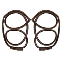 Front door seals. Fits '66-'67 Mopar B-body 4-door sedan-LM 23-N