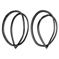 Rear door seals. Fits '66-'70 Mopar B-body 4-door sedan-LM 23-Q