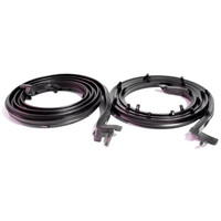 Molded door seals. For 2-door coupe-LM 31-B