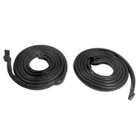 Molded Door Seals.  For 2-Door.  Pair R&L-LM 33-C