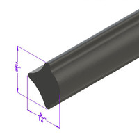 Lockstrip.  Sold by the foot-LP 1