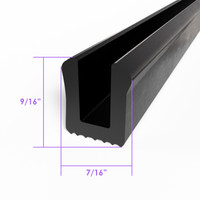 Glass Setting "U" Channel-LP 108-A