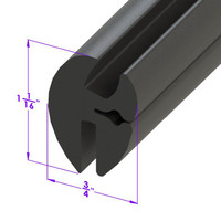 Windshield and Fixed Side Window Seal without Lockstrip-LP 101