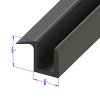Sold By The Foot - Glass Setting Seal, for Station Wagons-LP 102-C