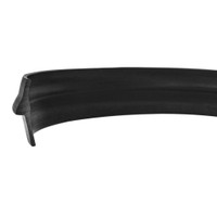 Sold By The Foot - Door bottom seal. Dense rubber extrusion. 1-1/2 in-LP 104-D/FT