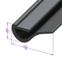Sold By The Foot - Door Bottom Seal-LP 104-F/FT