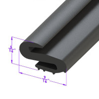 Windshield Pinchweld Seal for some models w/chrome garnish-LP 106