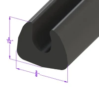 Sold By The Foot - Tail-Light Housing Seal-LP 107-A
