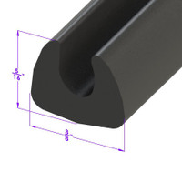 Sold By The Foot - Tail-Light Housing Seal-LP 107-A
