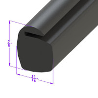 Sold By The Foot - Front Nose Seal-LP 109-C/FT