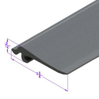 Sold By The Foot - Top of Radiator Hood Seal. 2-3/4" wide-LP 109-G/FT