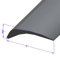 Bumper to Body Seal, Splash and Gravel Guard.  2-1/8" wide-LP 109-L/FT