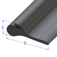 Top Bow to Header Seal.  Each car uses five feet-LP 110-G