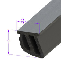 Sold By The Foot - Roof Rail Seal, Small Profile-LP 110-MG