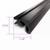 Roof Rail Seal (front).  Sold by the foot-LP 110-T