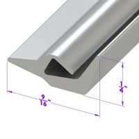 Wheel Spoiler Trim.  Sold by the foot-LP 111-X