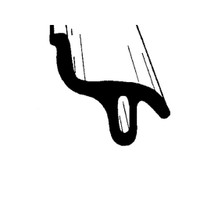 Sold By The Foot - Door Side Seal. Fits into retainer channel-LP 112-F