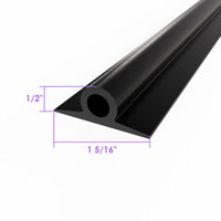 Solid rubber seal with many uses:  trunk seal, door seal-LP 112-G