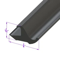 Sold By The Foot - Swing-Out Windshield Seal-LP 97-F