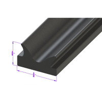 All Rubber Hoodlace.  Sold by the foot-LP 14-J/FT