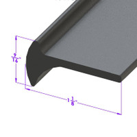 Fender welt. All rubber type with 1/2 in-LP 15-D