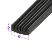 Sold By The Foot - Anti-Squeak Rubber Seal. Used for remounting fenders-LP 15-K