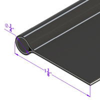 Fender welt. Black-LP 16-D