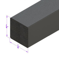 .275 Square Extrusion.  Sold by the foot-LP 2115