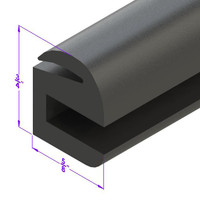 Sold By The Foot - Windshield, Rear Window and Quarter Window Seal-LP 31