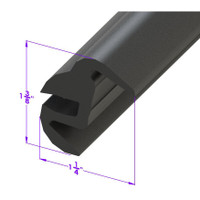 Rear Window Seal.  Sold by the foot  -LP 30-T