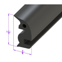 Sold By The Foot - Rear Window Seal, for 2-Door and 4-Door-LP 30-P