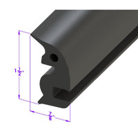 Sold By The Foot - Rear Window Seal, for 2-Door and 4-Door-LP 30-P