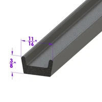 Sold By The Foot - Door and Hinge Side Seal-LP 40-E