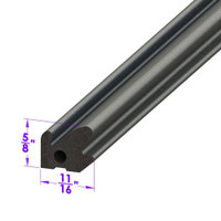 Header Seal.  Sold by the foot.-LP 40-H