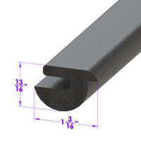 Sold By The Foot - Trunk Seal. Sponge rubber-LP 56