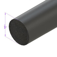 Sold By The Foot - Windlace, Sponge Core Only (cloth not included)-LP 54