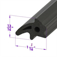 Sold By The Foot - Deck lid Seal. Installs in trunk gutter. Sponge rubber-LP 46